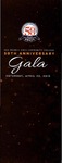 50th Anniversary Gala Program