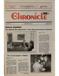 The Chronicle by Beth Newgaard, Andy Cheers, Helen Kresse, Ann Gourd, Todd Lage, Daniel Abang-Ntuen, Katey Clayton, Theresa Gulans, Bill Langebartels, Kim DeCoursey, Michael Griffith, Jim Hibbs, Kent Klinkkammer, Natalie Paris, Jennifer Thomas, Greg Thompson, Terri Weidner, Tammy Wise, Dan Ivis, Cynthia Howell, Ann Bugbea, and Rose Hoffman-Toubes
