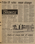 Campus Chronicle by Elaine Jordan, Larry Slavens, and Tom Nelson
