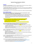 Supervisor Resrouce Documents, COVID-19