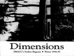Dimensions 1994-95 by Leana Benson, David L. Dennis, Vicki Trimble, Shana Drake, Rose Hoffman-Toubes, Julia Wolfe, Susan Soelberg, and Carol Young